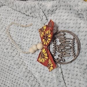 Softball Mom Car Charm